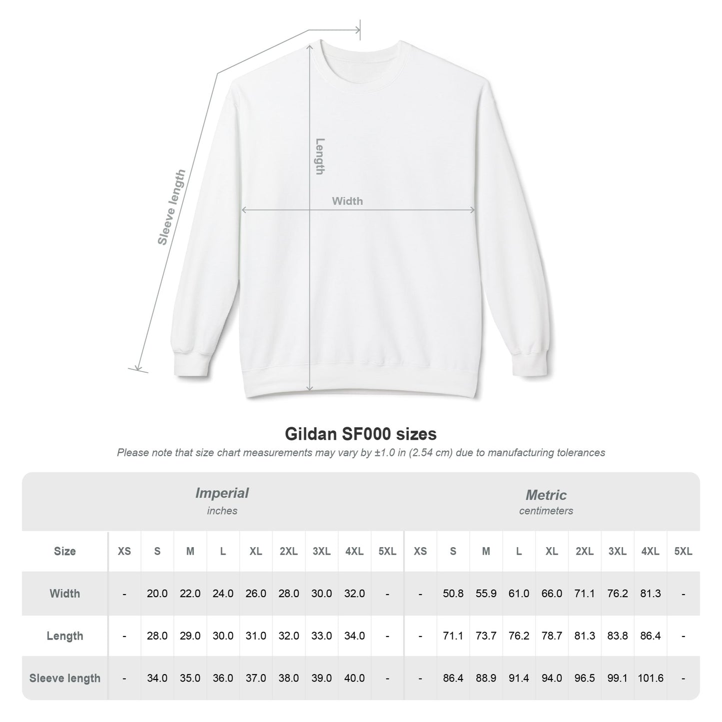 Men's VS Embroidered Crewneck Sweatshirt - Mid Weight, Color Options