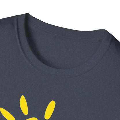 Sun Design T-Shirt, Lightweight Tee, Casual Softstyle Shirt, Color Options