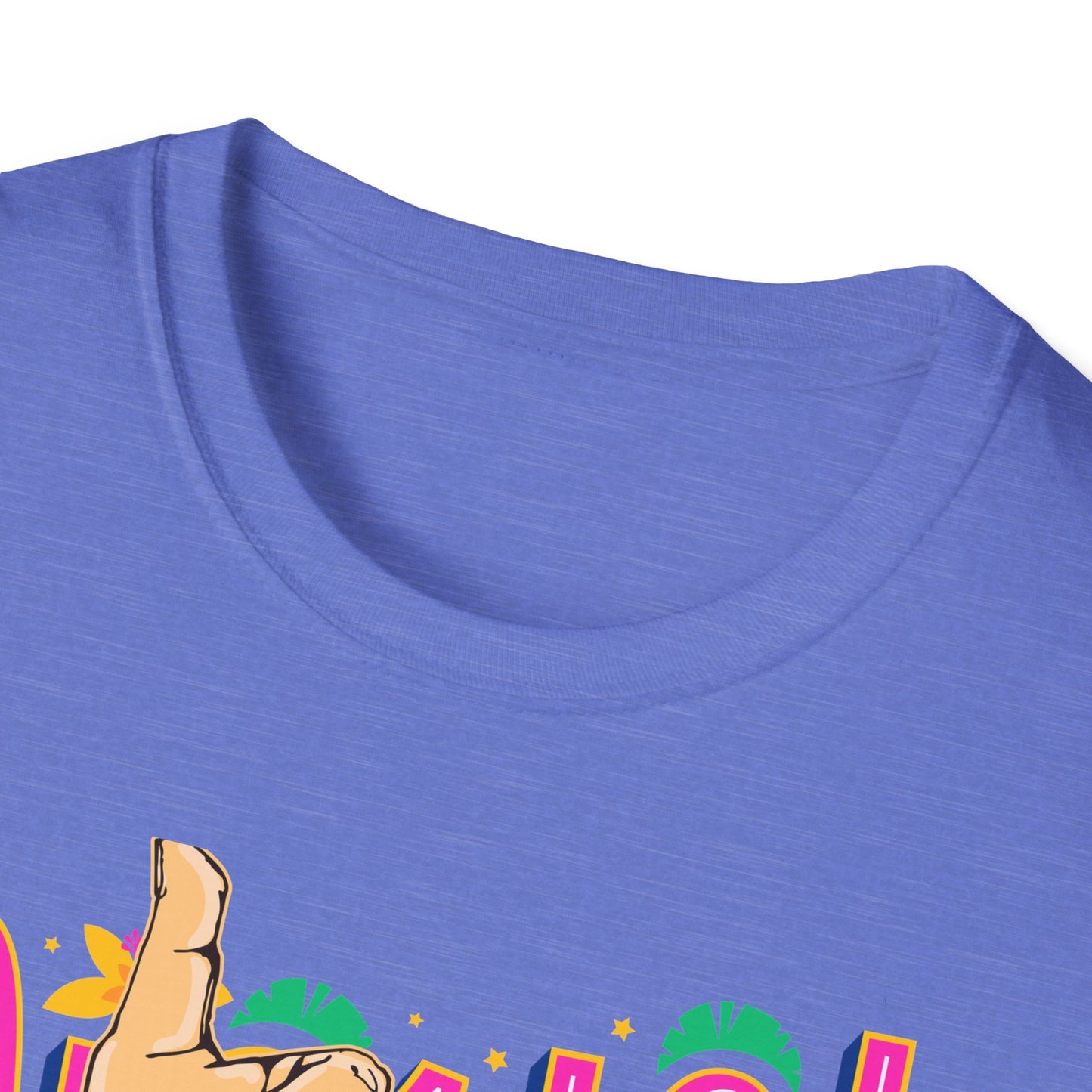 Aloha T-Shirt, Soft Style Comfort Tee, 100% Cotton Shirt, Color Options