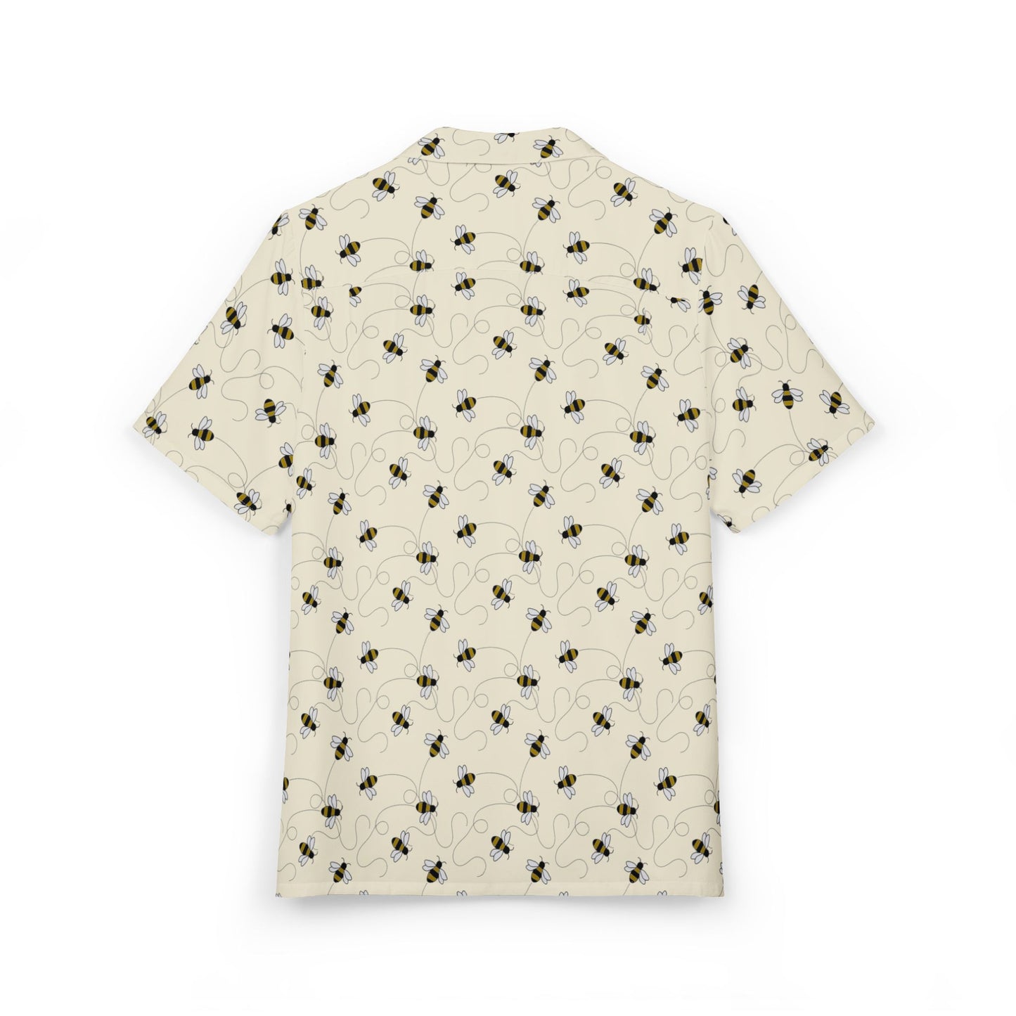 The Bee Keeper - Hawaiian Button Down Shirt, Luxury Soft Comfy Relaxed Feel