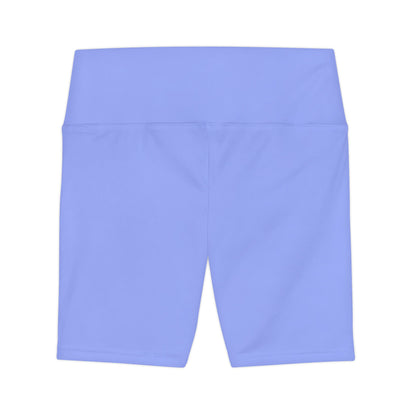 Women's High-Waisted Activewear Shorts | Lightweight Streamlined, Lavender