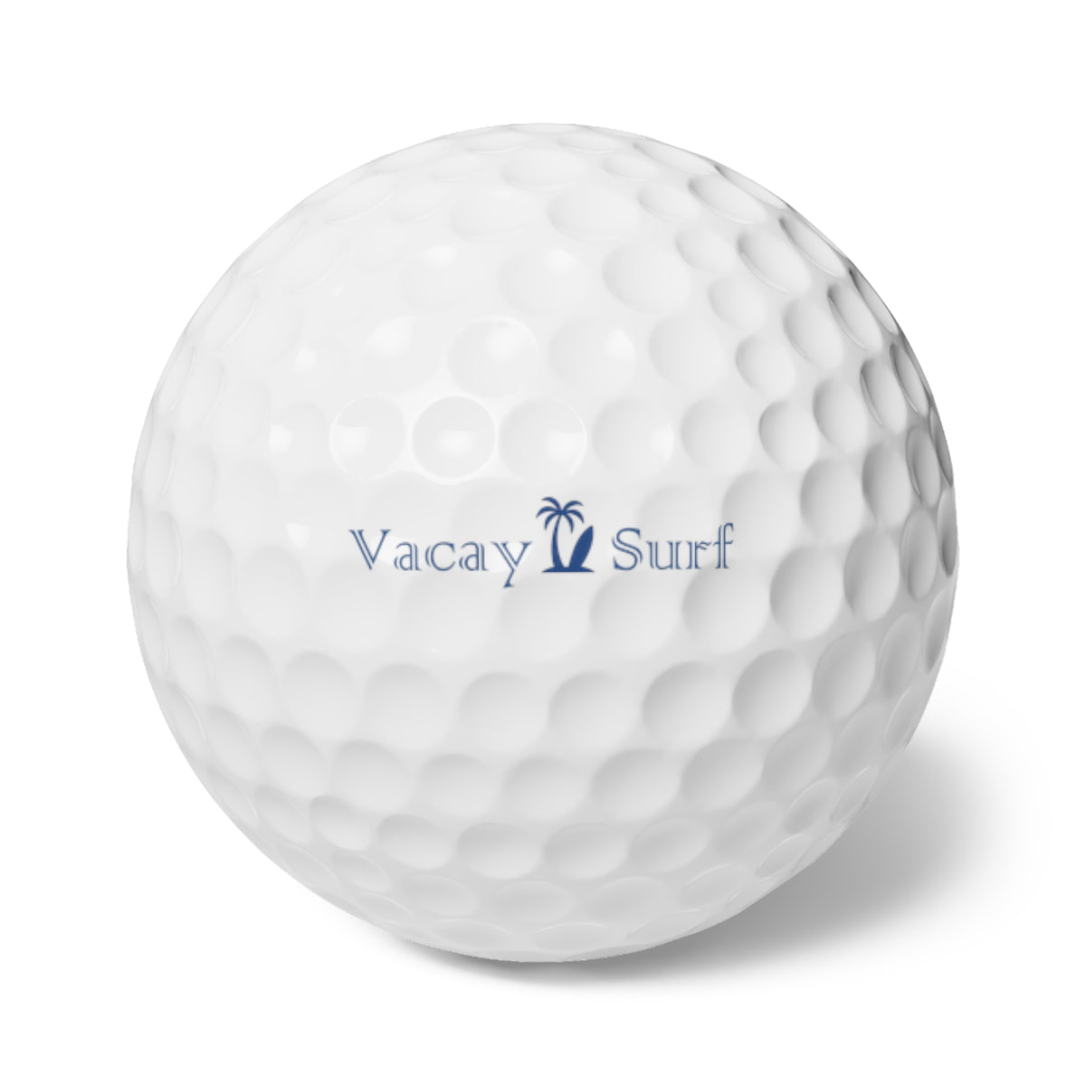6 pcs VS Golf Ball Set | Straight Distance Style Standard Golf Balls, White