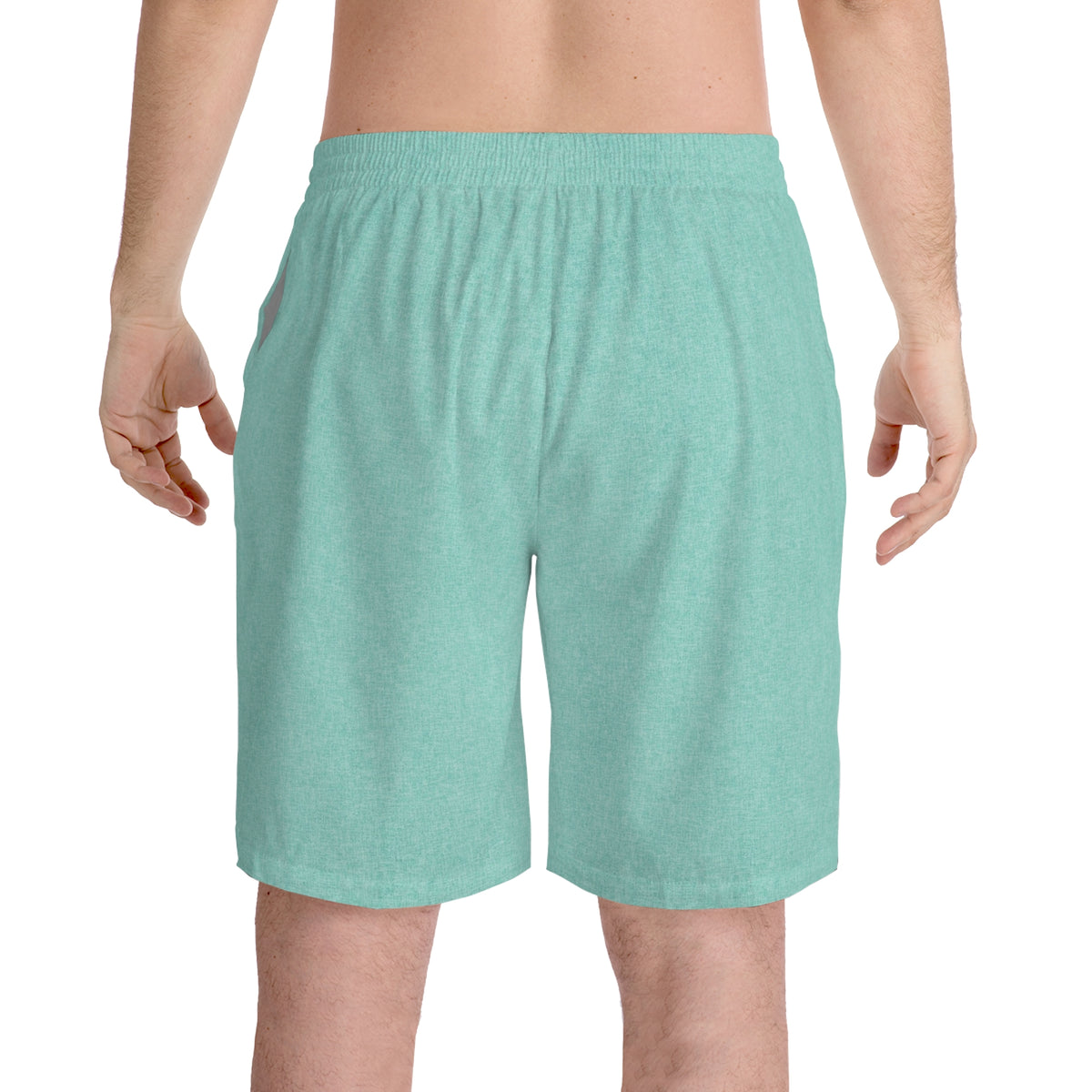 Men's Hybrid Board / Beach Shorts 11" - Quick Dry, Drawstring, Elastic, 2 Pocket