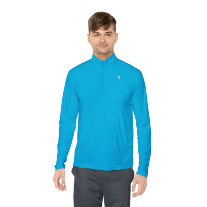 Men's Quarter-Zip Pullover - Quick Dry Minimalist Casual, Color Options
