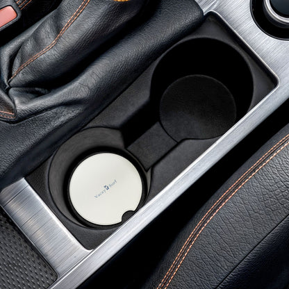 Soapstone Drink Coasters - Set of 2 | Car Cup Holders, Soaks Moisture