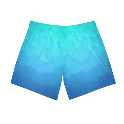 Men's Hybrid Board / Beach Shorts 11" - Quick Dry, Drawstring, Elastic, 2 Pocket