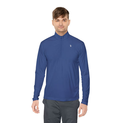 Men's Quarter-Zip Pullover - Quick Dry Minimalist Casual, Color Options