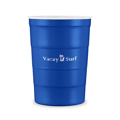 16oz Recyclable Steel Cup | Durable Cold Beverage Cup, Color Options