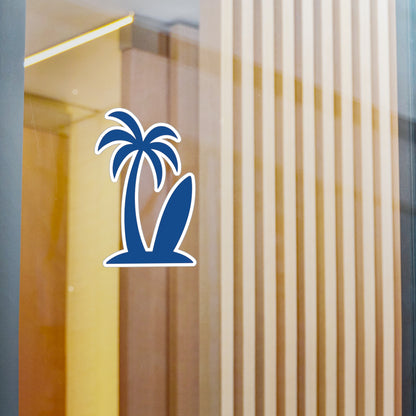 2 Pack Vacay Surf Vinyl Sticker - Kiss-Cut Decal, 3" x 4" to 8" x 10" Options