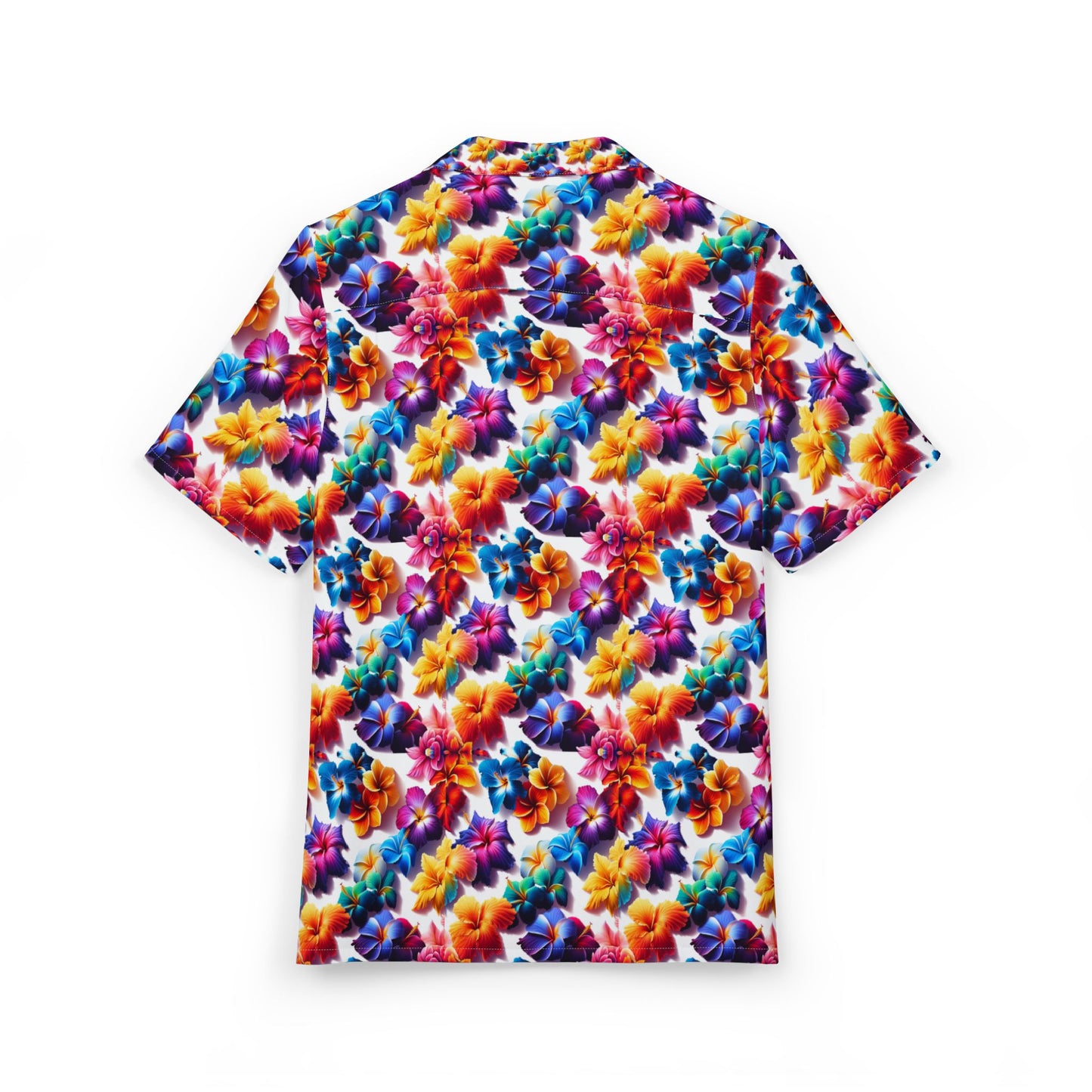 The Wild Flower - Hawaiian Button-Down Shirt, Vibrant Color, Luxury Soft Feel