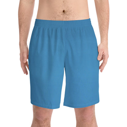 Men's Hybrid Board / Beach Shorts 11" - Quick Dry, Drawstring, Elastic, 2 Pocket
