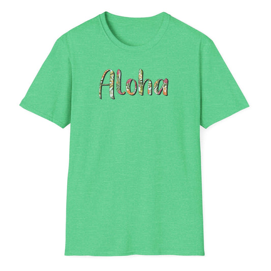 Aloha Hawaiian T-Shirt | Men/Women Soft Style Casual Tee, Color Options