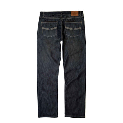 Men's Premium Denim Dark Wash Jeans | Vintage Inspired Classic 5 Pocket