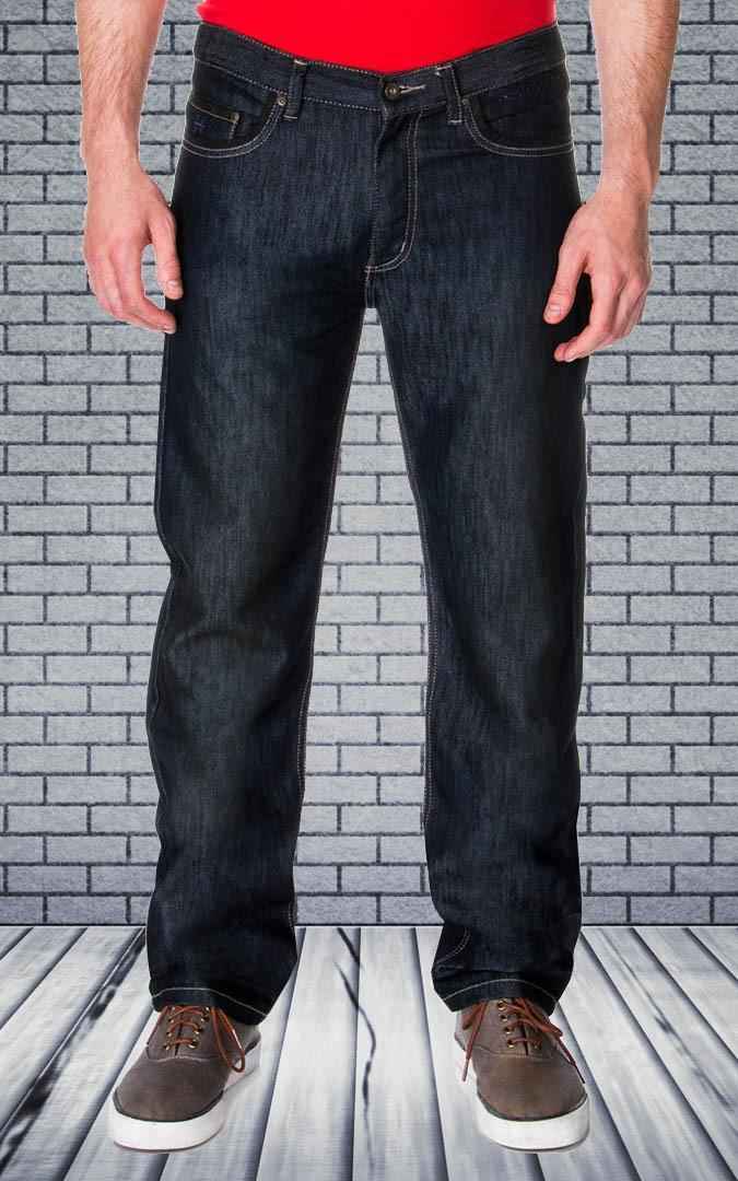 Men's Premium Denim Dark Wash Jeans | Vintage Inspired Classic 5 Pocket
