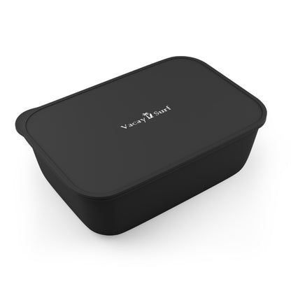 Sustainable Lunch / Bento Box | 100% PLA Bioplastic, Fitted Lid, Band, PLA Utensils