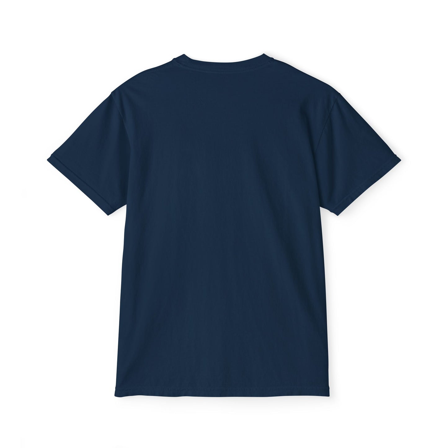 Pocket Tee - Minimal Pocket T-Shirt, 100% Cotton, Navy/Gray Color Optons