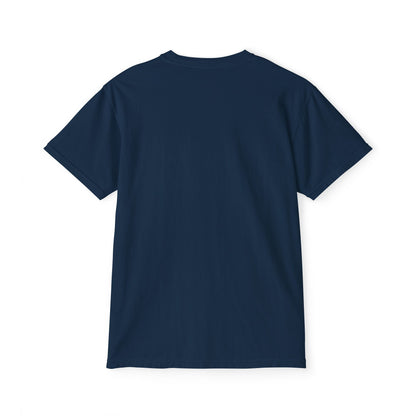 Pocket Tee - Minimal Pocket T-Shirt, 100% Cotton, Navy/Gray Color Optons
