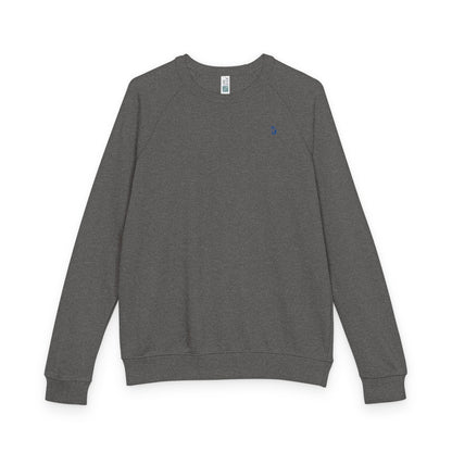 Men's Minimal VS Raglan Crewneck Sweatshirt, French Terry, Color Options