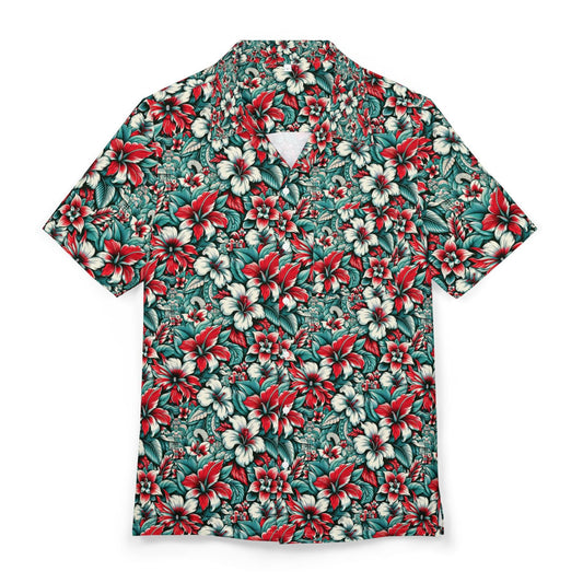 The Classic - Hawaiian Button-Down Shirt, Classic Style, Luxury Feel