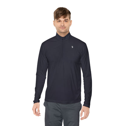 Men's Quarter-Zip Pullover - Quick Dry Minimalist Casual, Color Options