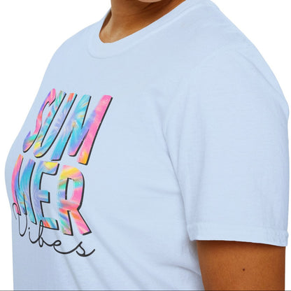 Summer Vibes Soft Style T-Shirt | Men/Women Beach Tee Shirt, Color Options