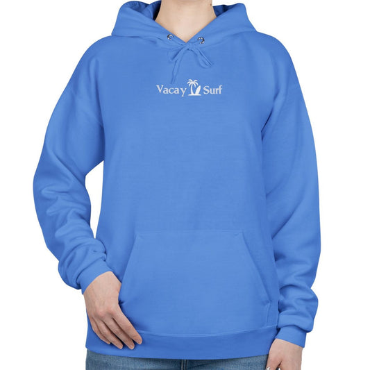 Women's Vacay Surf Dolphin Hoodie with Kangaroo Pouch - Bright Color Options