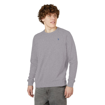 Men's Minimal VS Raglan Crewneck Sweatshirt, French Terry, Color Options