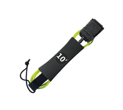 Surfboard Leash Color/Size Options 6-10ft, TPU Material with Stainless Steel Swivel