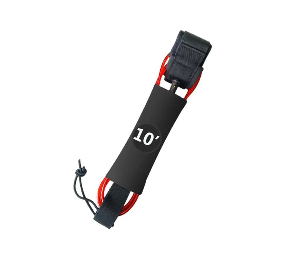 Surfboard Leash Color/Size Options 6-10ft, TPU Material with Stainless Steel Swivel