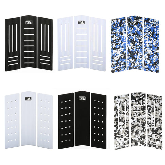 3 Pcs EVA Front Traction Pad with 3M Adhesive, Pro Tail Pad w/ Color Options