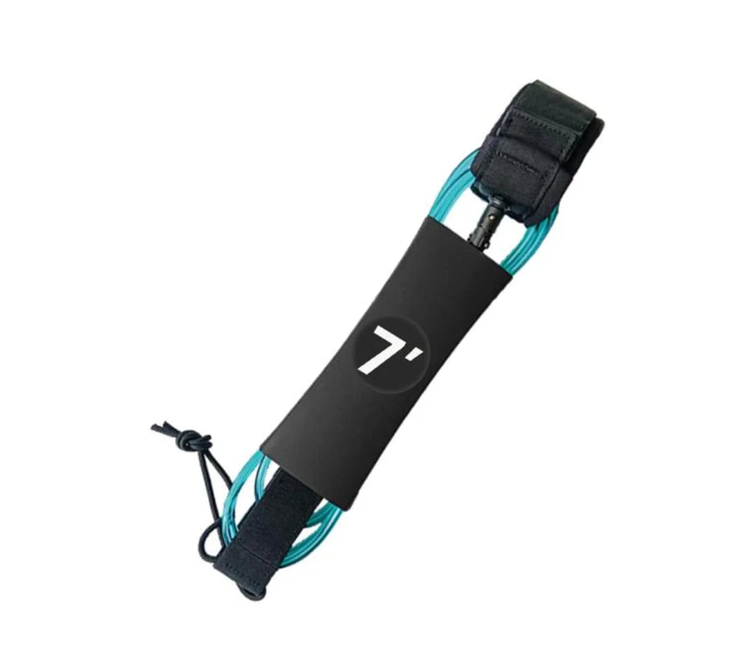 Surfboard Leash Color/Size Options 6-10ft, TPU Material with Stainless Steel Swivel