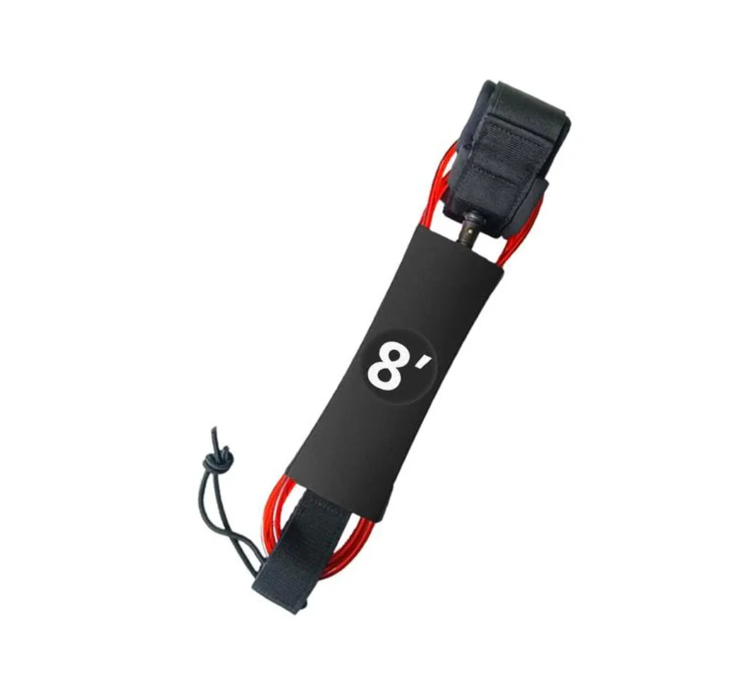 Surfboard Leash Color/Size Options 6-10ft, TPU Material with Stainless Steel Swivel