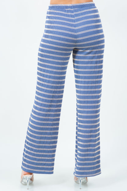 Women's Piper Striped Pants | Soft Comfortable with Drawstring Waist