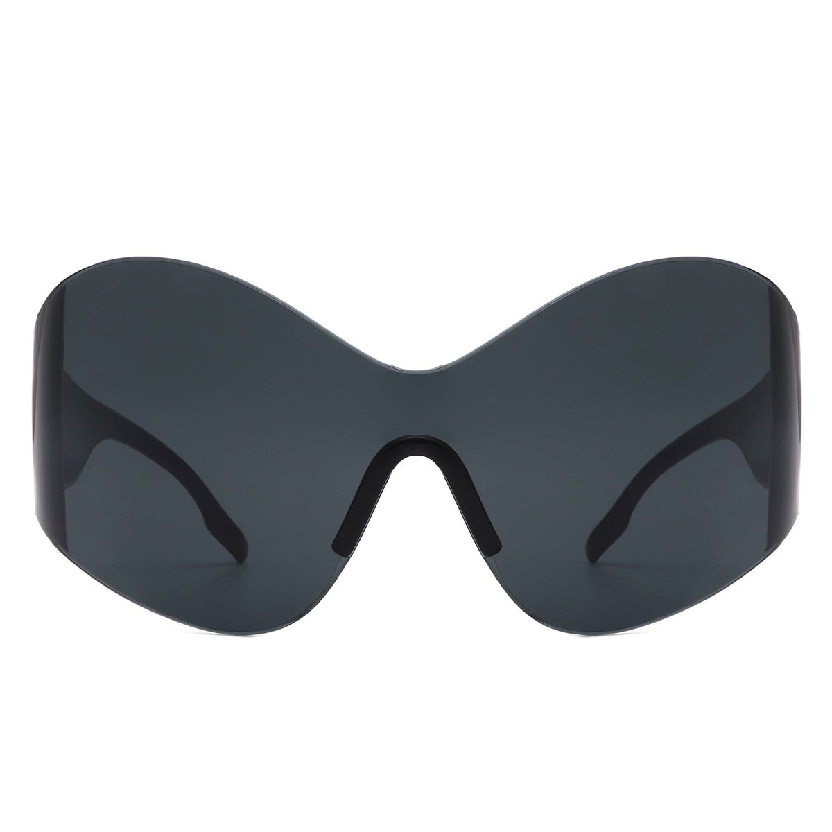 Women's Sunglasses - Oriel | Rimless Wraparound Shield, Color Options