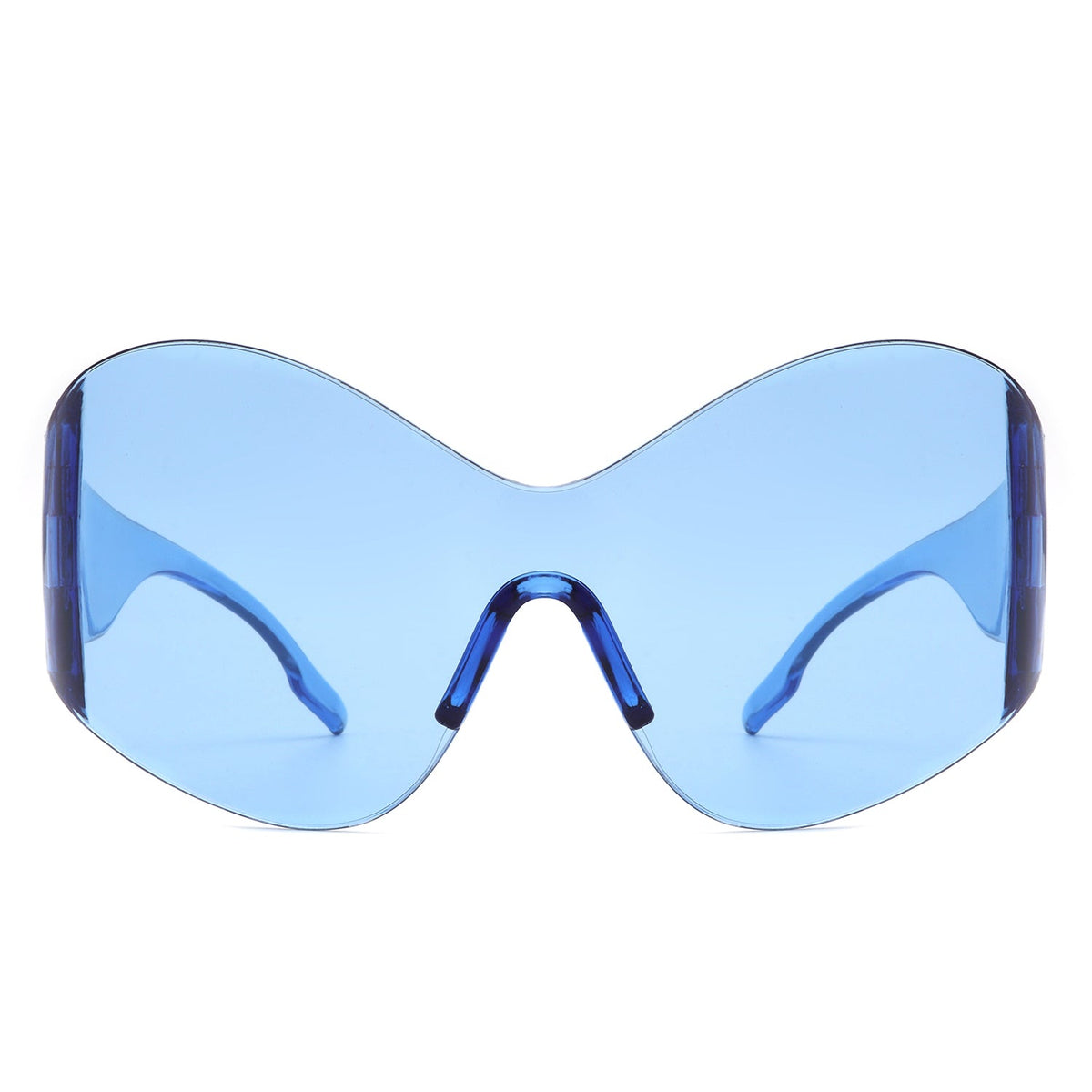 Women's Sunglasses - Oriel | Rimless Wraparound Shield, Color Options