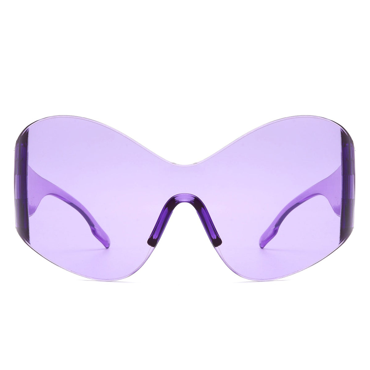 Women's Sunglasses - Oriel | Rimless Wraparound Shield, Color Options