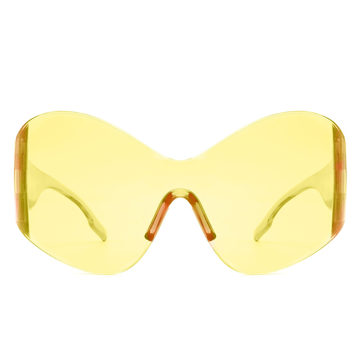Women's Sunglasses - Oriel | Rimless Wraparound Shield, Color Options