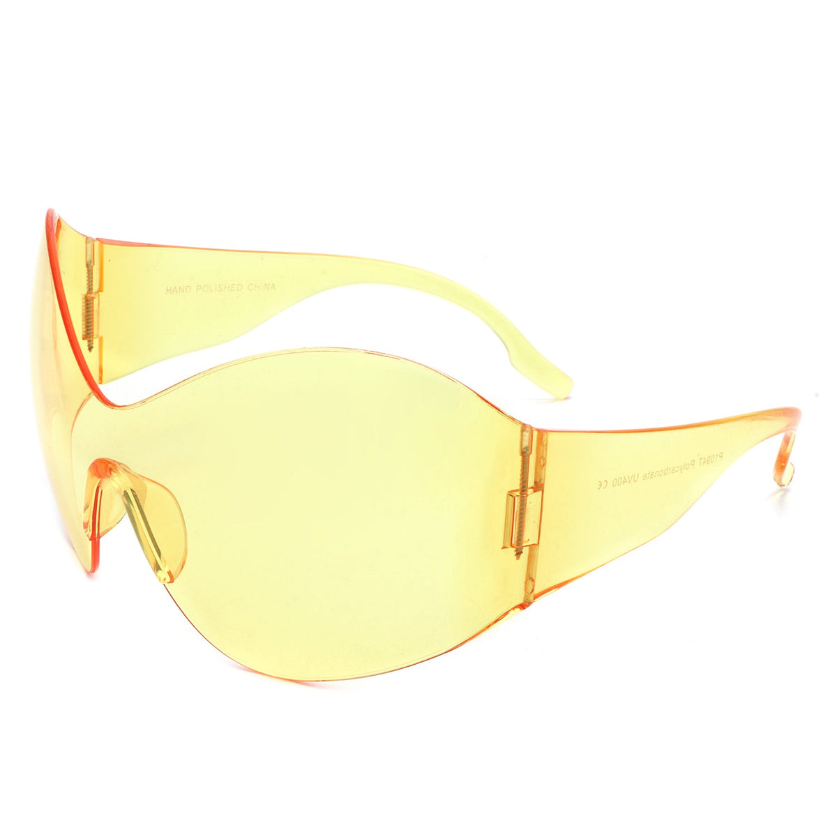 Women's Sunglasses - Oriel | Rimless Wraparound Shield, Color Options