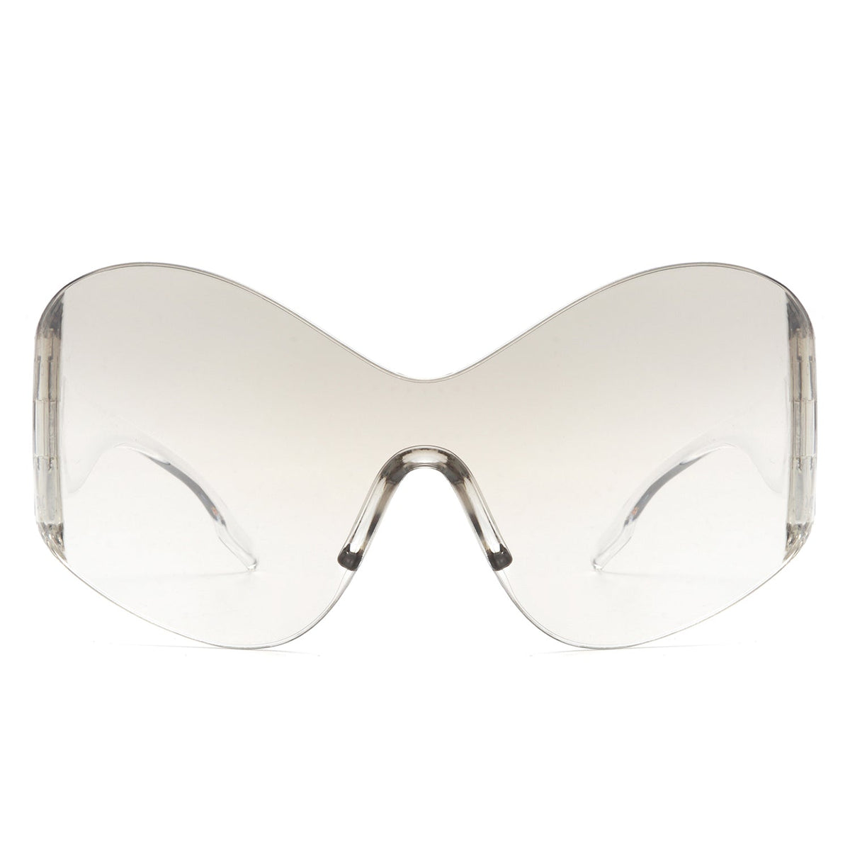Women's Sunglasses - Oriel | Rimless Wraparound Shield, Color Options