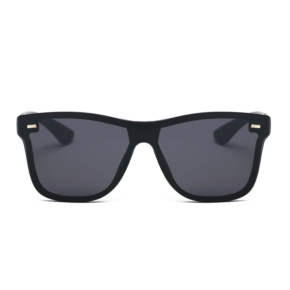Sunglasses - ALTO | Men/Women Modern Mirrored Horn Rimmed, Color Options