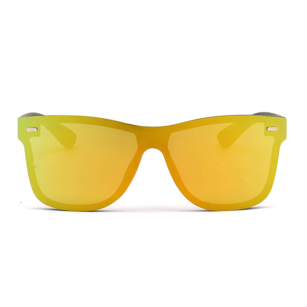 Sunglasses - ALTO | Men/Women Modern Mirrored Horn Rimmed, Color Options