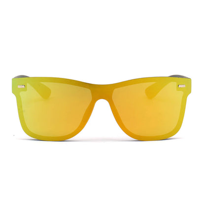 Sunglasses - ALTO | Men/Women Modern Mirrored Horn Rimmed, Color Options