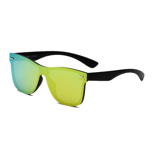 Sunglasses - ALTO | Men/Women Modern Mirrored Horn Rimmed, Color Options