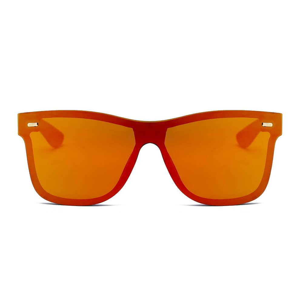 Sunglasses - ALTO | Men/Women Modern Mirrored Horn Rimmed, Color Options