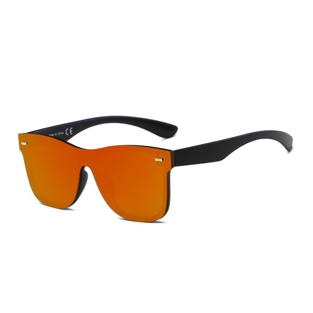 Sunglasses - ALTO | Men/Women Modern Mirrored Horn Rimmed, Color Options