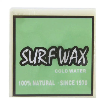 Cold Water Surf Wax - Includes Wax Comb with Fin Key, 65-75F (18-24C)