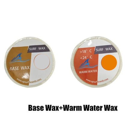 Tropical/Warm/Cool/Cold Surf Wax Options, Includes Base Wax Bar, Combo Set