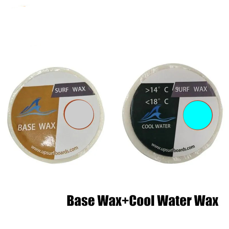 Tropical/Warm/Cool/Cold Surf Wax Options, Includes Base Wax Bar, Combo Set