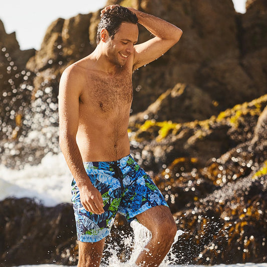 Eco-Beachwear Surf Boardshorts From Upcycled Plastic Bottles by La Palma