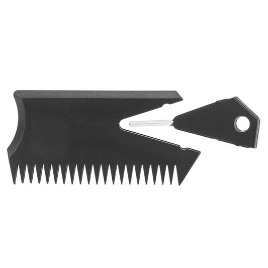 Wax Comb Surfboard Wax Remover Comb with Rail Scraper and Fin Key
